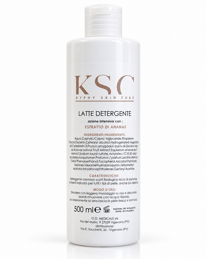 Latte Detergente Latte Detergente con Estratto di Ananas KSC - 500 ml - immagine 1